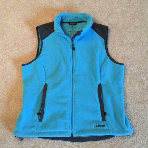 LL Bean Ladies Medium Polartec Vest - Picture 1 of 6